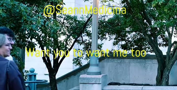 "Want you to want me too" - Seann Medicina
